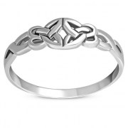 Celtic Trinity Knot Silver Ring, rp685